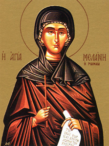 icon of St. Melania the Elder